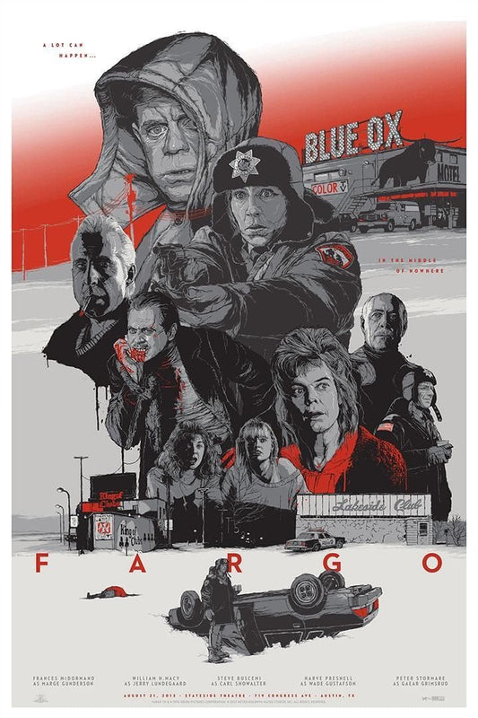 Fargo Crime Thriller Classic 90S Movie Cinema Film Jigsaw Puzzle