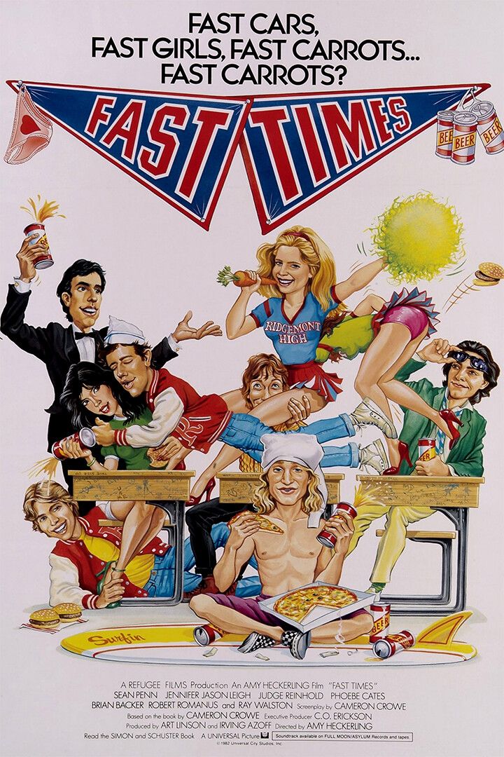 Fast Times At Ridgemont High Movie Decor Wall Art Jigsaw Puzzle
