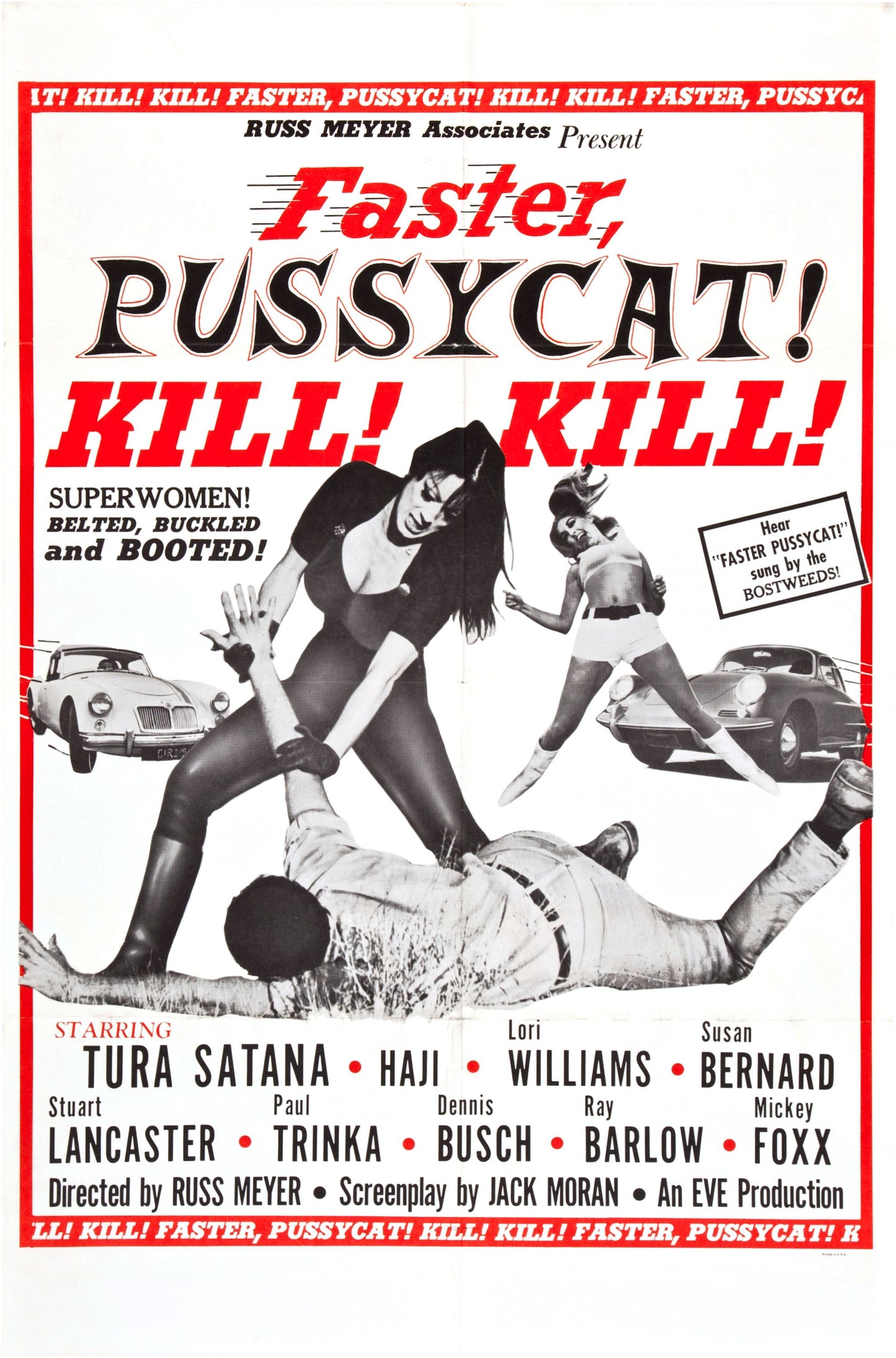 Faster Pussycat Kill Kill 01 Movie Magnet
