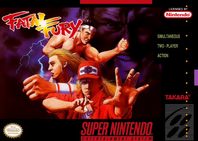 Fatal Fury (Usa) Snes Print Poster
