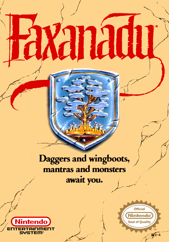 Faxanadu (Usa) Nes Keychain