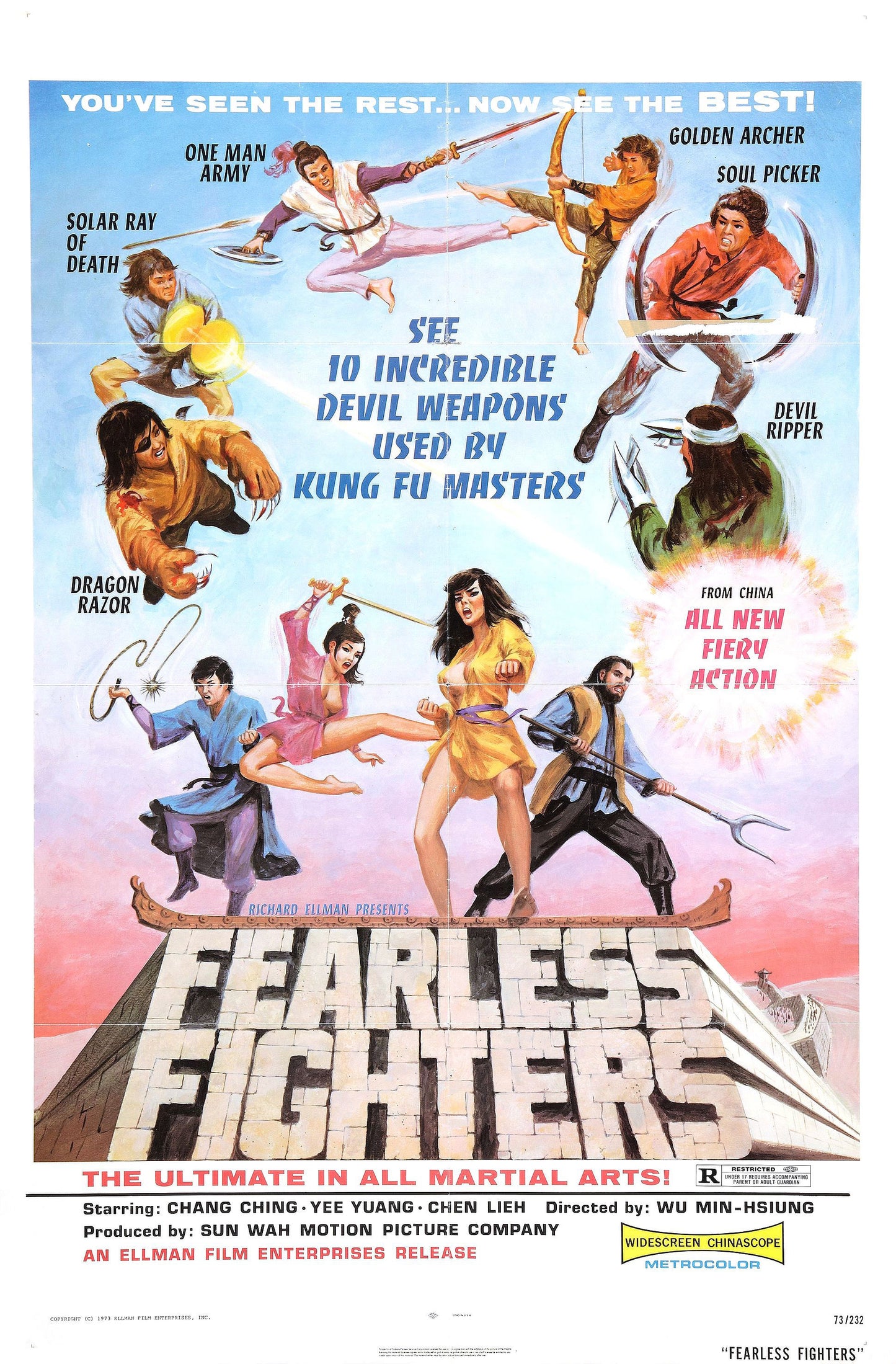 Fearless Fighters 01 Movie Magnet