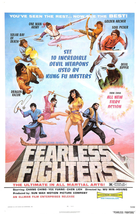 Fearless Fighters 01 Movie Magnet