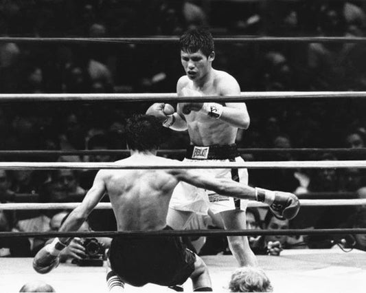 Featherweight Champion Julio Cesar Chavez Vs Refugio Rojas Glossy Photo