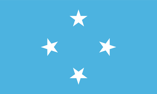 Federated States Of Micronesia Flag Print Poster