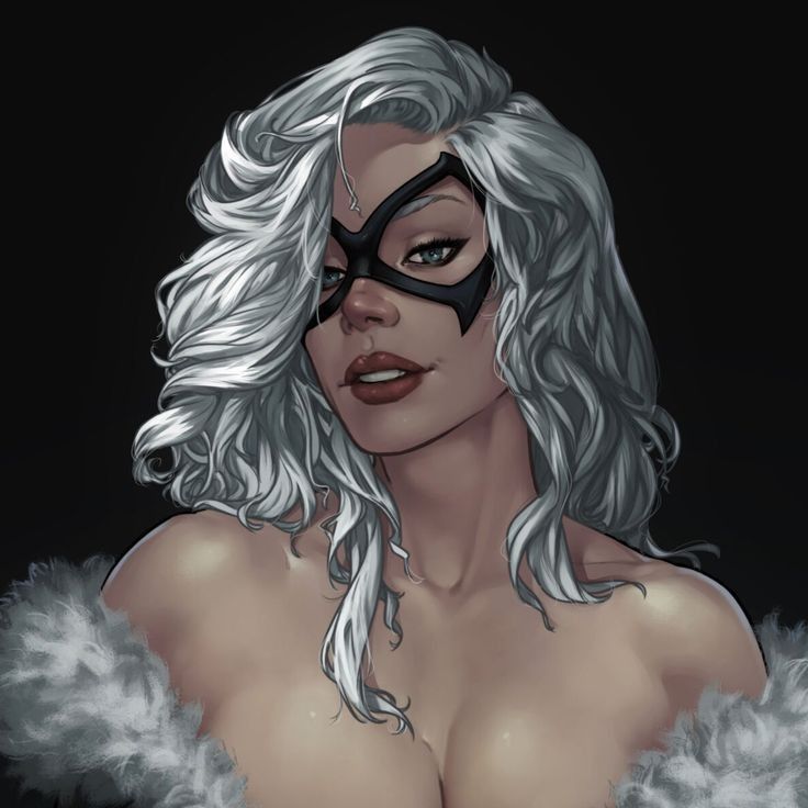 Female Superhero Portrait Print Poster