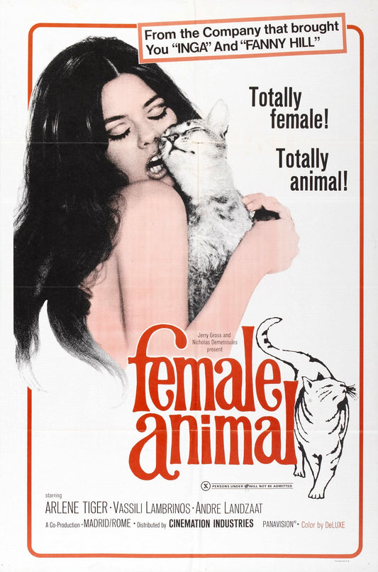 Female Animal 01 Movie Magnet