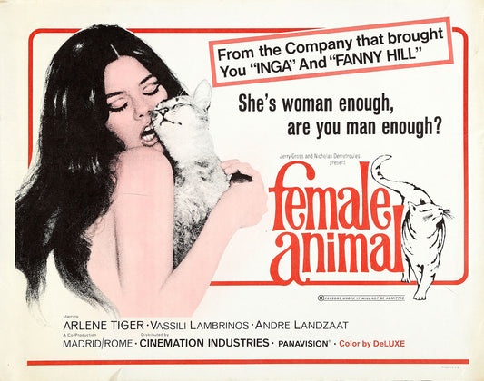 Female Animal 02 Movie Magnet