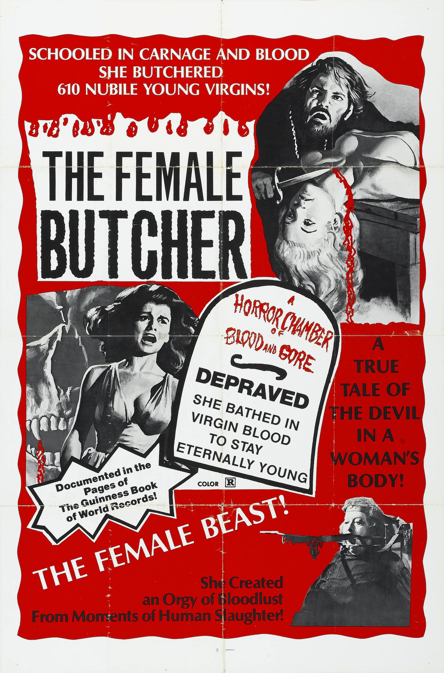 Female Butcher 1975 01 Movie Magnet
