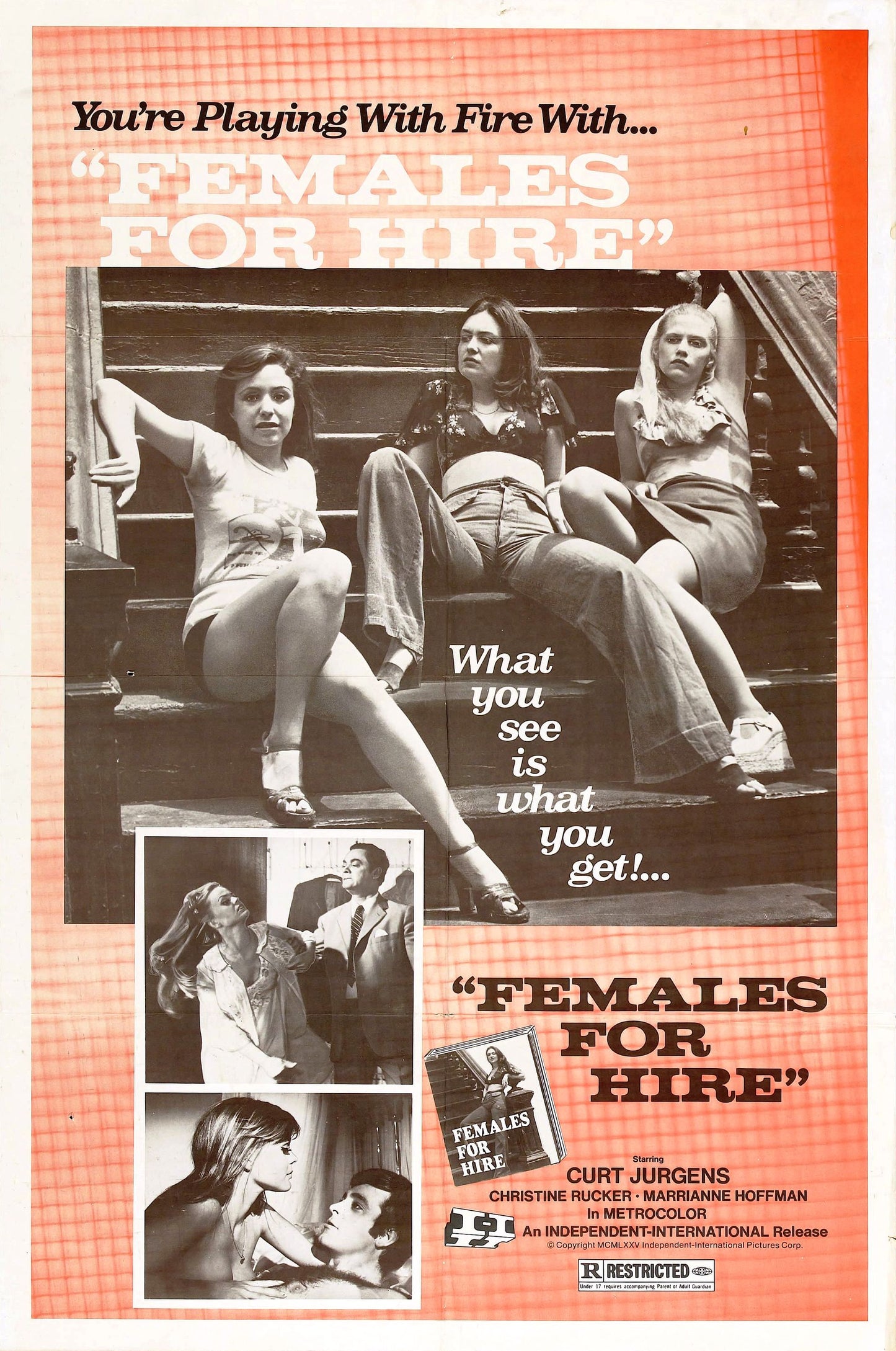 Females For Hire 01 Movie Keychain