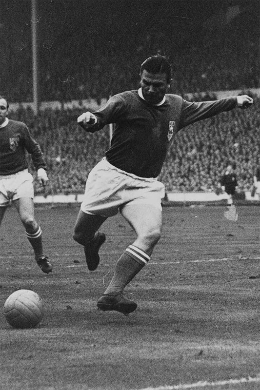 Ferenc Puskas Hungarian Football Player And Coach Jigsaw Puzzle