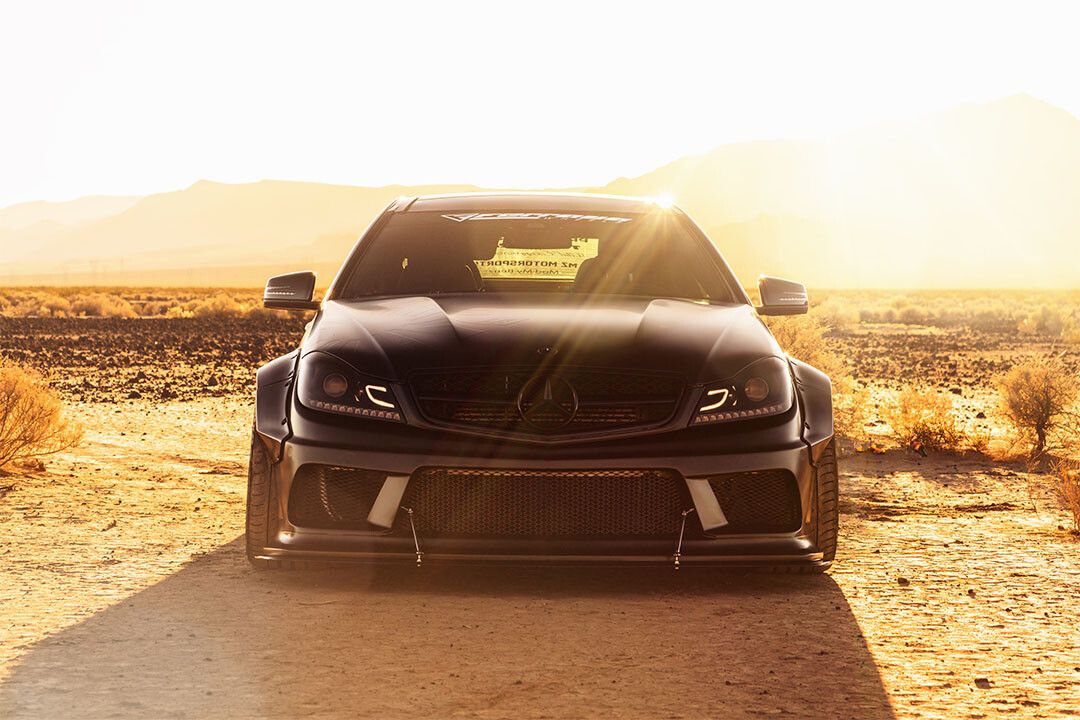 Ferrada Lw Matte Mercedes Racing Car Modified Car Jigsaw Puzzle