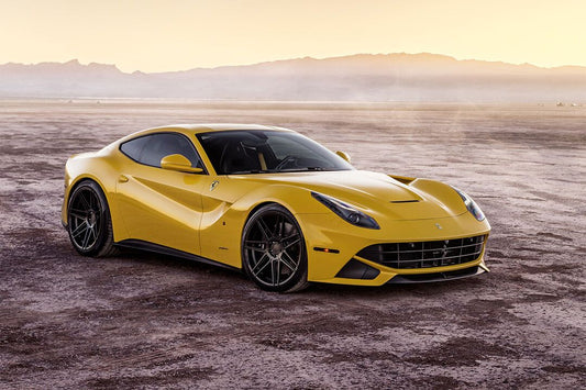 Ferrada Sema Yellow Ferrari F12 Luxury Car Jigsaw Puzzle