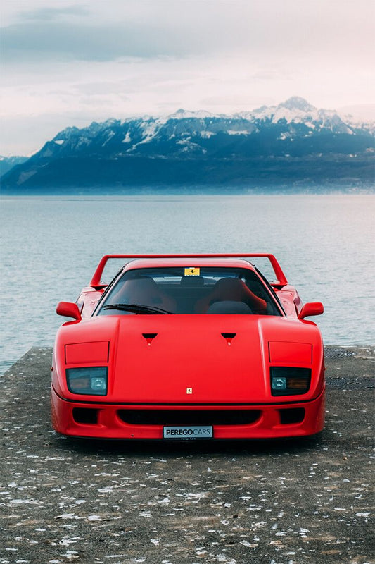 Ferrari F40 Sports Car Luxury Car Racing Car Jigsaw Puzzle