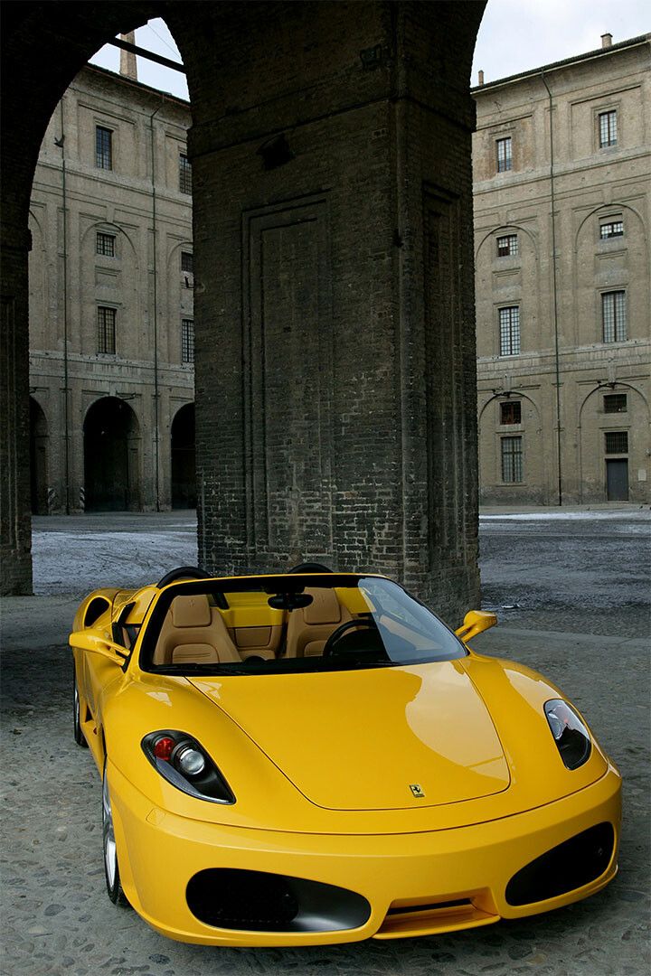 Ferrari F430 Spider Sport Automobile Painting Jigsaw Puzzle