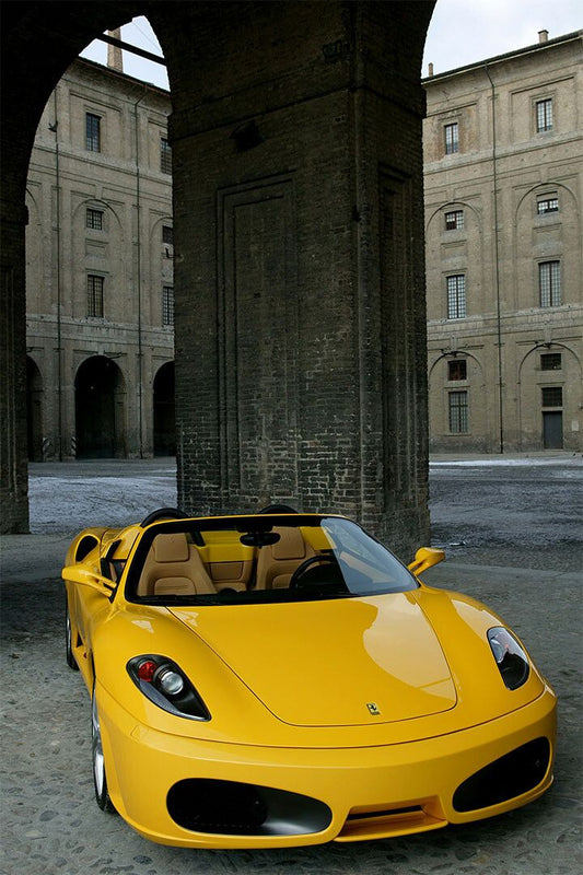 Ferrari F430 Spider Sport Automobile Painting Jigsaw Puzzle