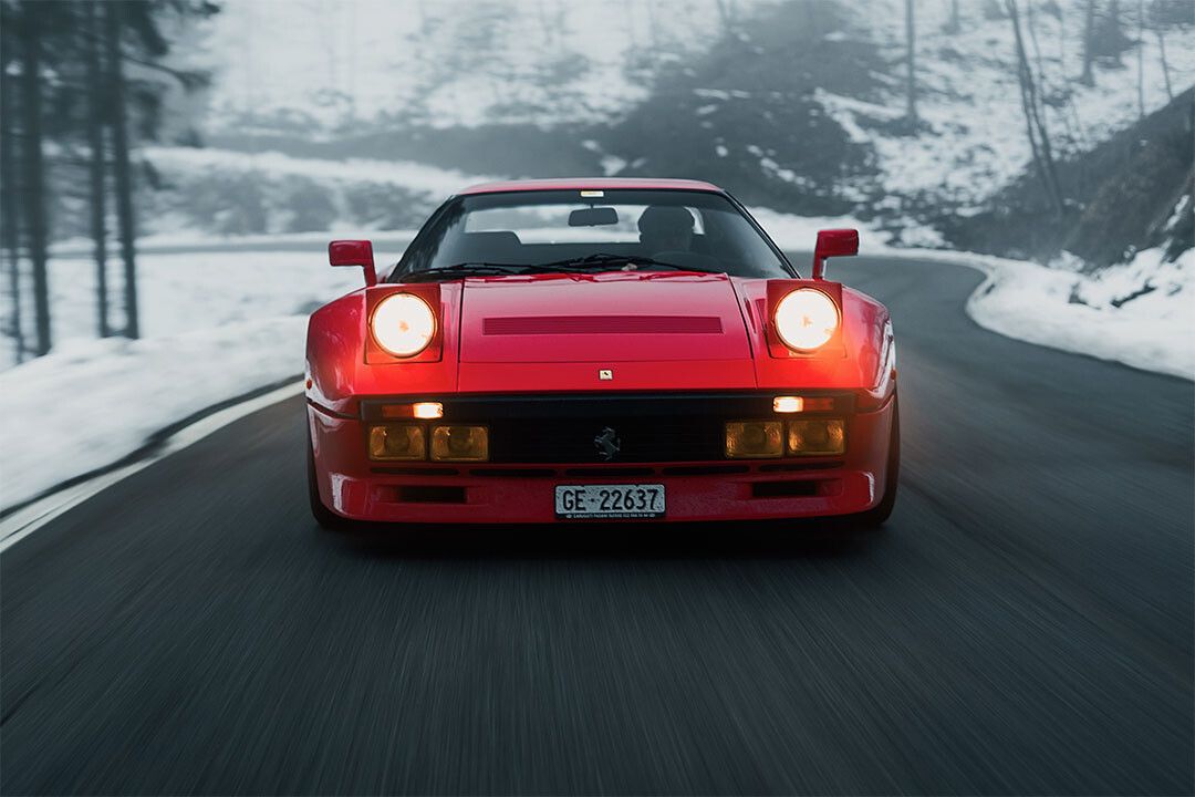 Ferrari Gto 1984 Sports Car Vintage Car Jigsaw Puzzle