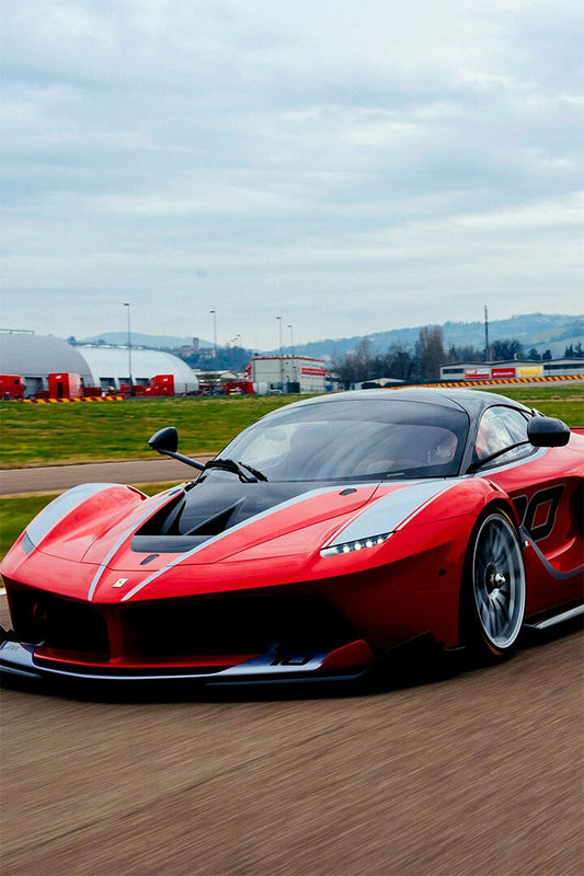 Ferrari Miscellaneous 2005 Goes Fast On The Road Wall Home Decor Jigsaw Puzzle
