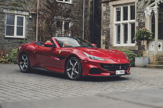 Ferrari Portofino M Car Red Cabrio Art Home Decor Jigsaw Puzzle