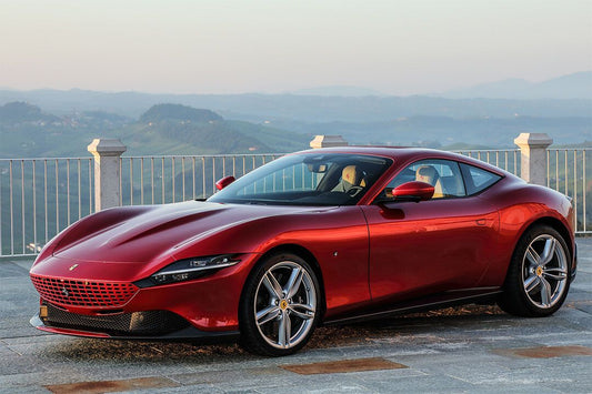 Ferrari Roma Luxury Red Sporty Car Wall Indoor Jigsaw Puzzle