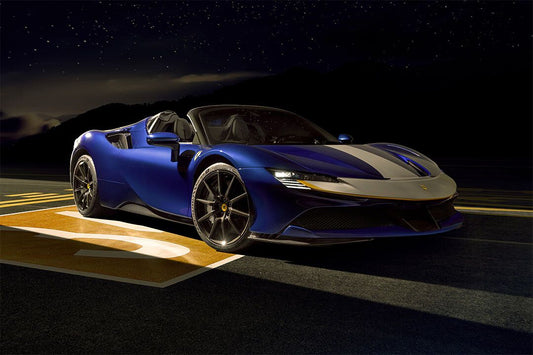 Ferrari Sf90 Spider Assetto Fiorano Wall Decor Jigsaw Puzzle