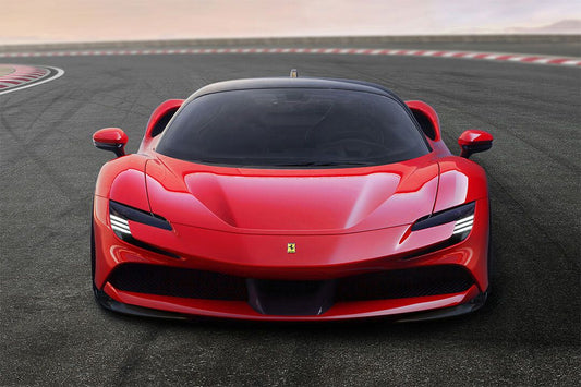 Ferrari Sf90 Stradale Racing Car Sports Car Jigsaw Puzzle