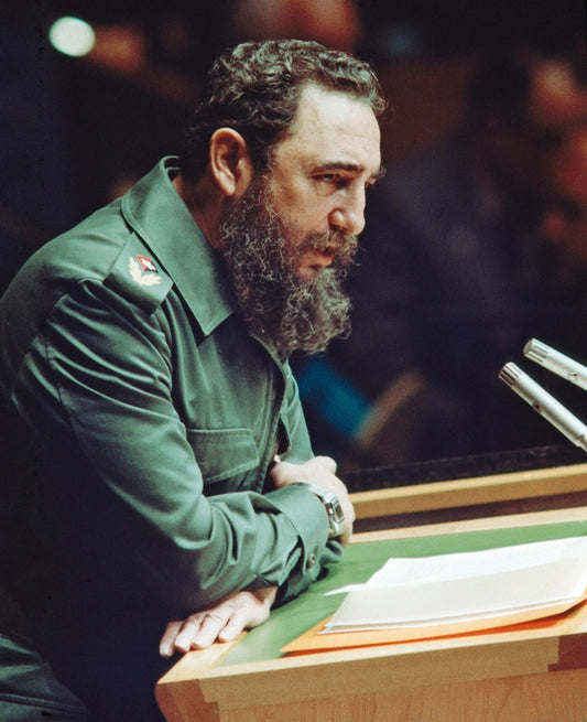 Fidel Castro Cuban Leader Prime Minister Revolutionary President Magnet Picture
