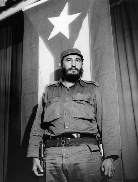 Fidel Castro Cuban Leader Prime Minister Revolutionary President Photo Poster