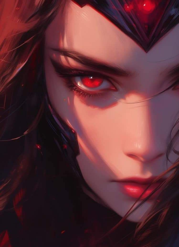 Fierce Heroine Portrait Print Poster