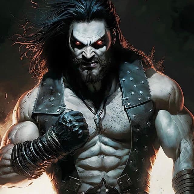 Fierce Muscular Character Jigsaw Puzzle