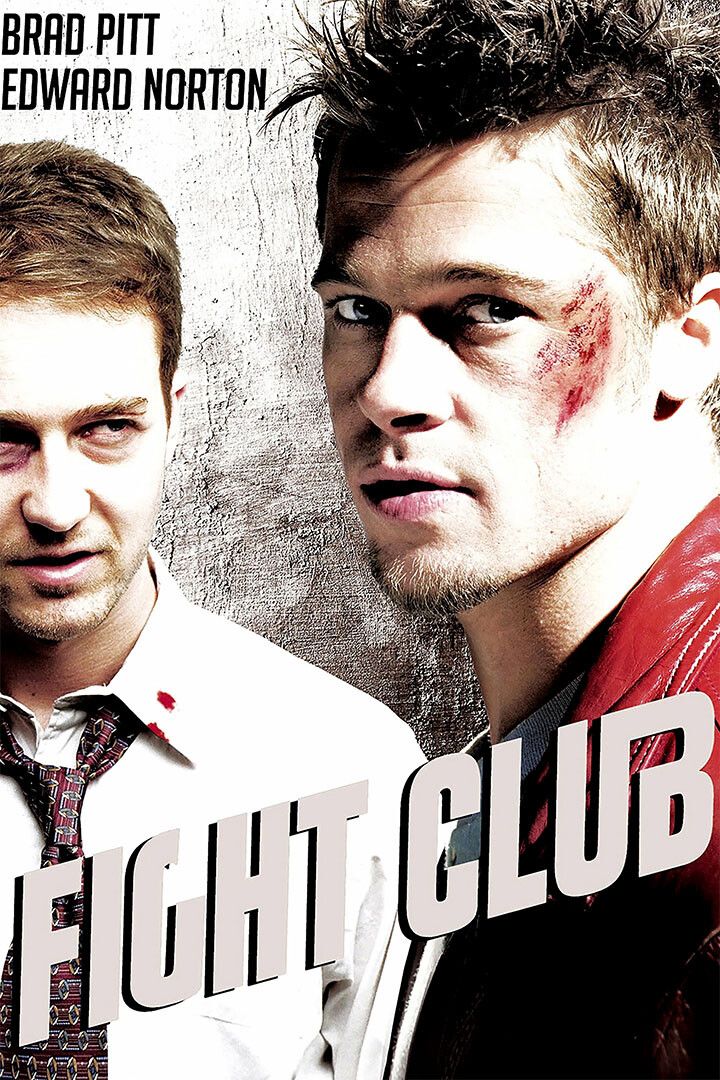 Fight Club Action Drama Movie Print Keychain
