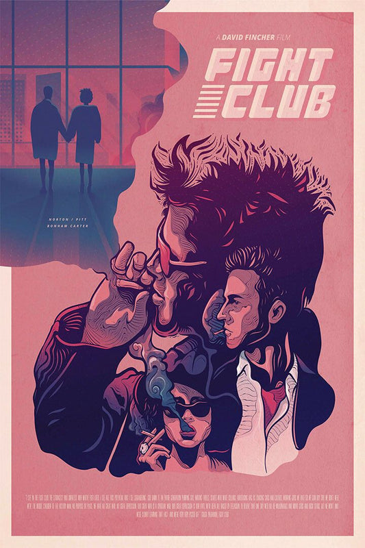 Fight Club Classic Movie Action Adventure Vintage Jigsaw Puzzle