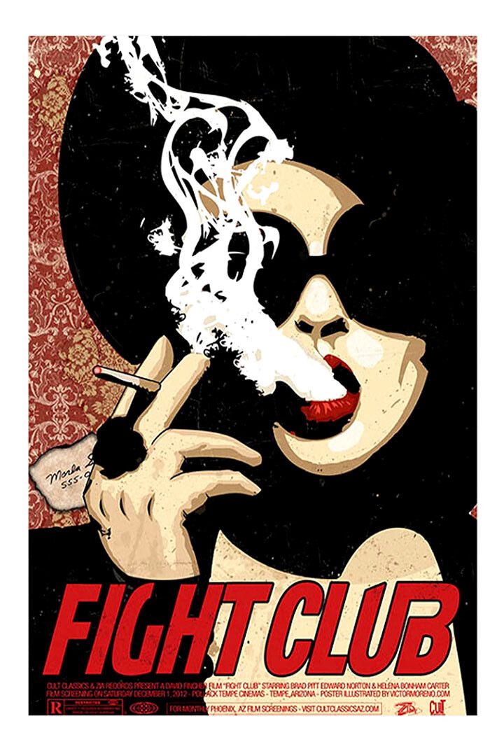Fight Club Classic Movie Adventure Action Print Jigsaw Puzzle 1