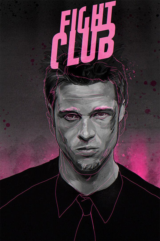 Fight Club Vintage Classic Action Movie Jigsaw Puzzle