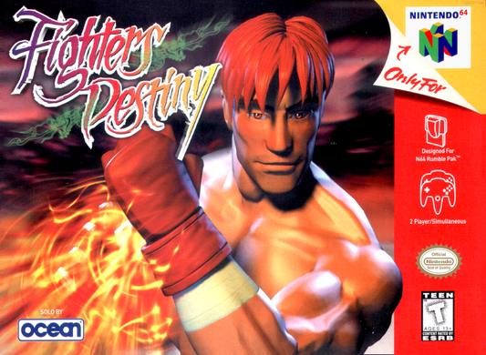 Fighters Destiny N64 Print Poster