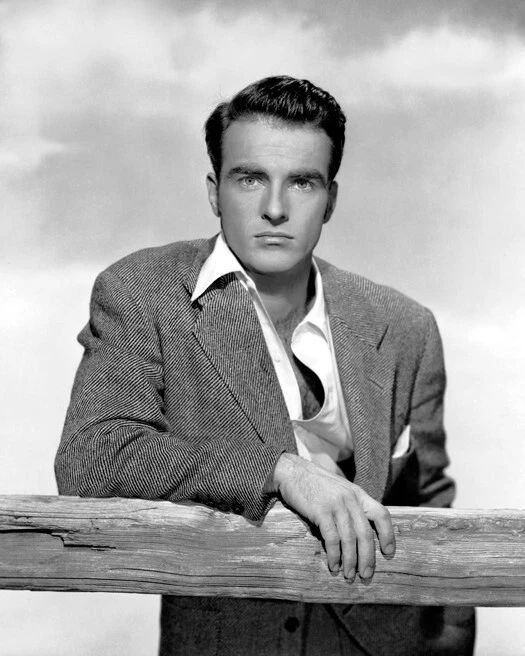 Film Actor Montgomery Clift Glossy Keychain Keychain Movie Celebrity Print