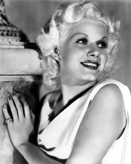 Film Actress Jean Harlow Glossy Photo Hollywood Print Model Poster