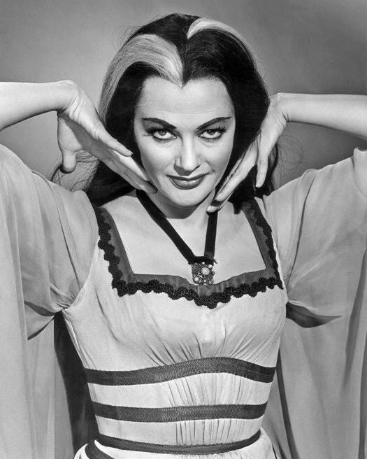 Film Actress Yvonne De Carlo Keychain Lily Munster Print Hollywood Keychain