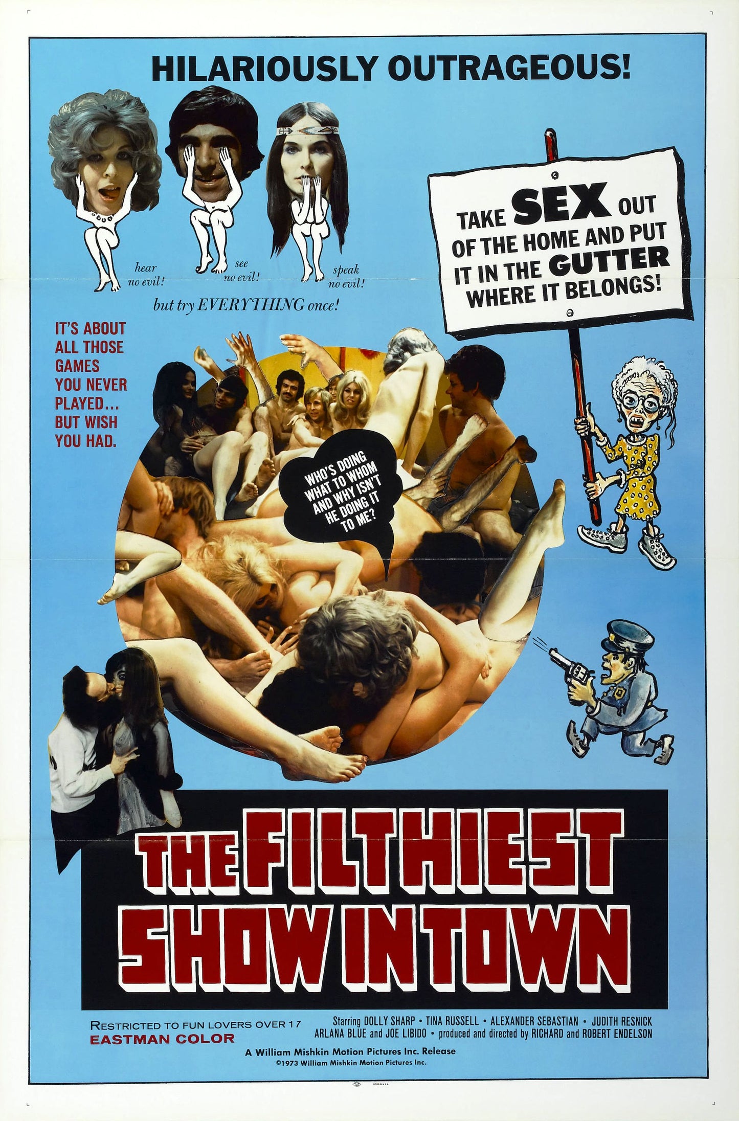 Filthiest Show In Town 01 Movie Keychain