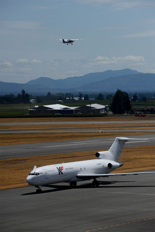 Final Assembly Line For Boeing 727 Military Warplane Wall Decor Jigsaw Puzzle