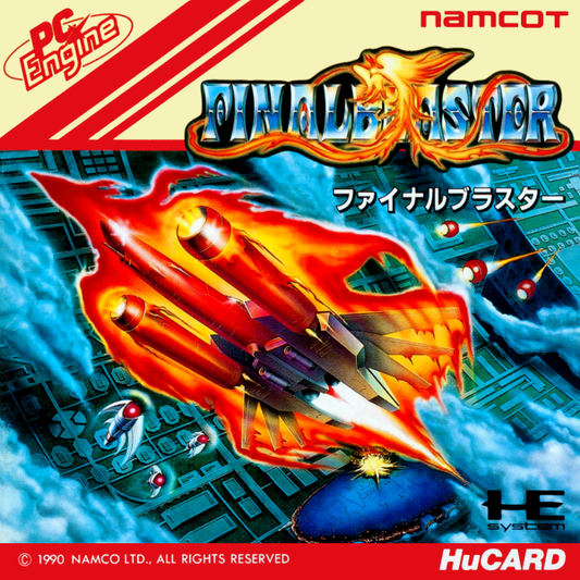 Final Blaster (Japan) Pc Engine Print Poster