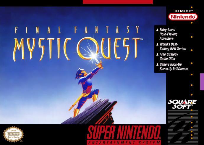 Final Fantasy Mystic Quest (Usa) Snes Keychain