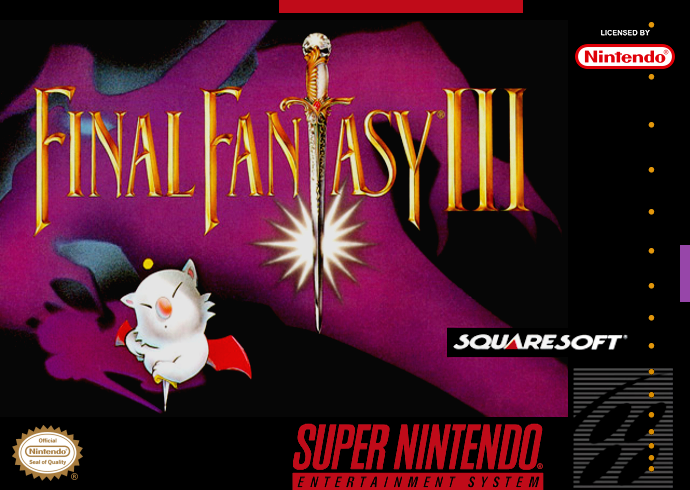 Final Fantasy Iii (Usa) Snes Keychain