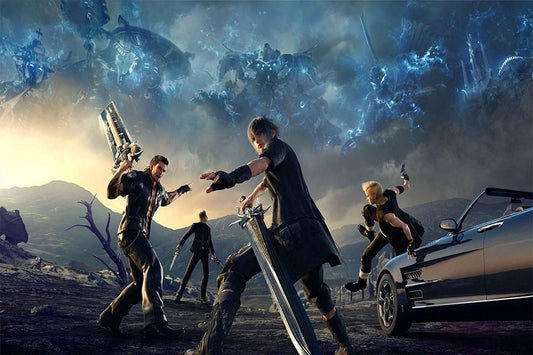 Final Fantasy Xv New Game Action Video Game Jigsaw Puzzle