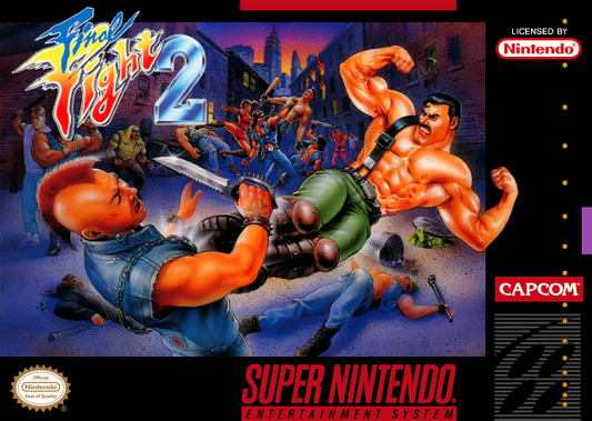 Final Fight 2 (Usa) Snes Print Poster