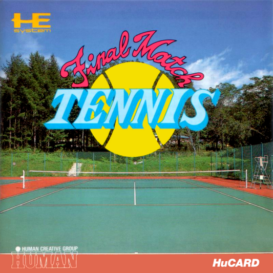 Final Match Tennis (Japan) Pc Engine Print Poster