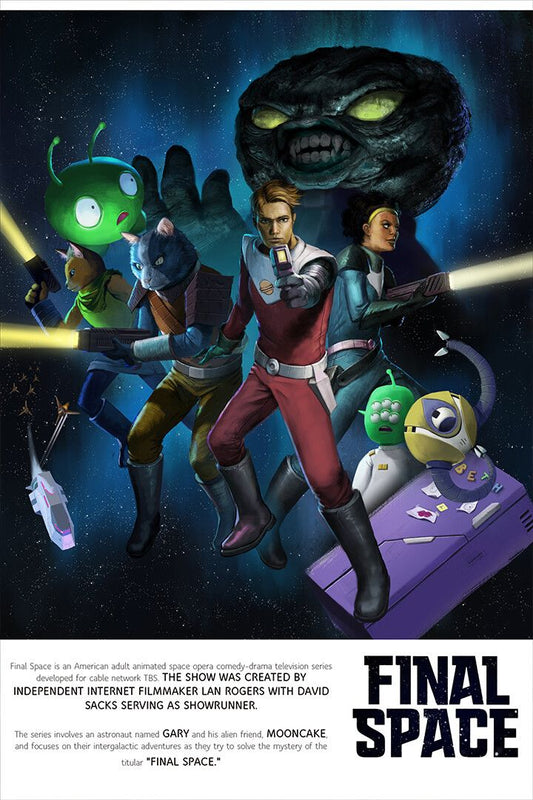 Final Space 2020 Gary Mooncake Tv Show Jigsaw Puzzle