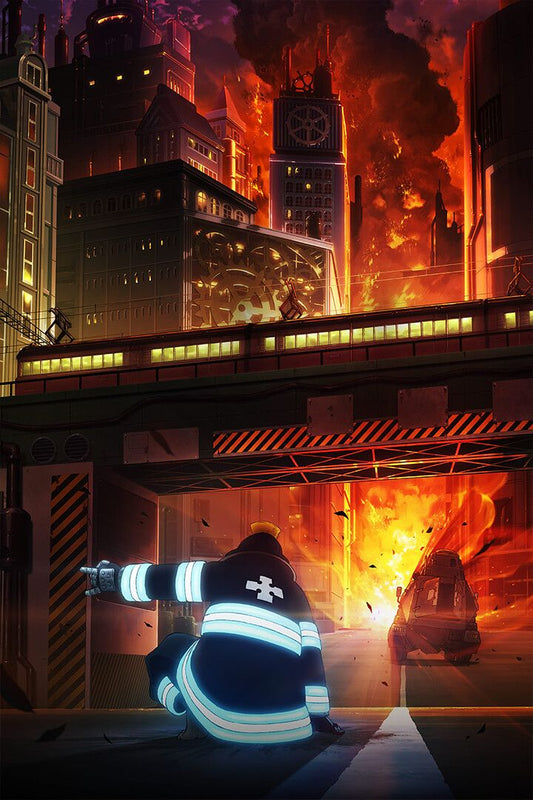 Fire Force Japanese Animation Adventure Jigsaw Puzzle