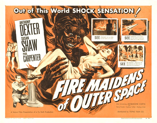Fire Maidens Of Outer Space 02 Movie Magnet