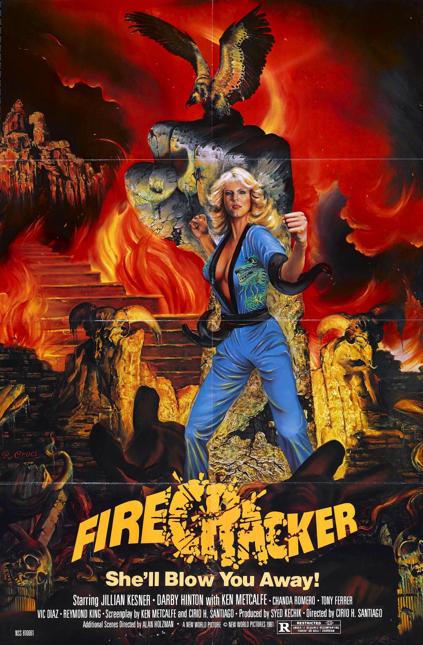 Firecracker 01 Movie Keychain